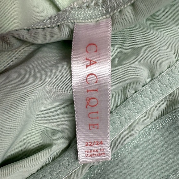 Cacique Light Green Lace Bralette - Picture 4 of 6